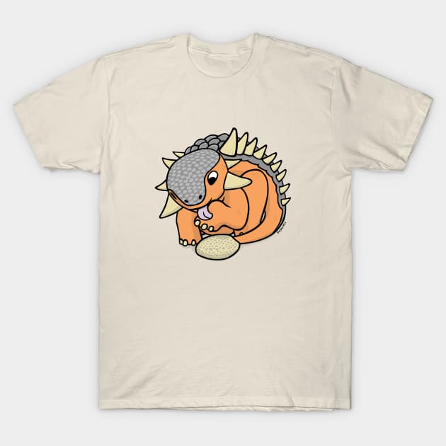 Cutiesaurs: Ankylosaurus T-Shirt by Siegeworks